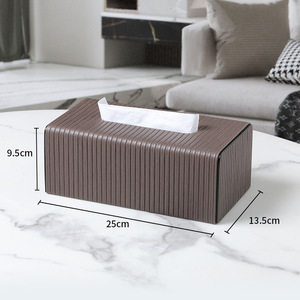 Leather Tissue Box