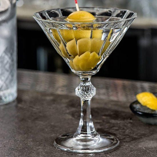 PASABAHCE DIAMOND MARTINI GLASSES 240ML - SET OF 4