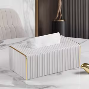 Leather Tissue Box