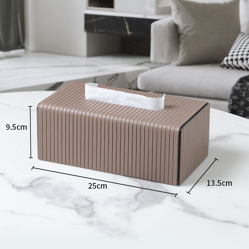 Leather Tissue Box