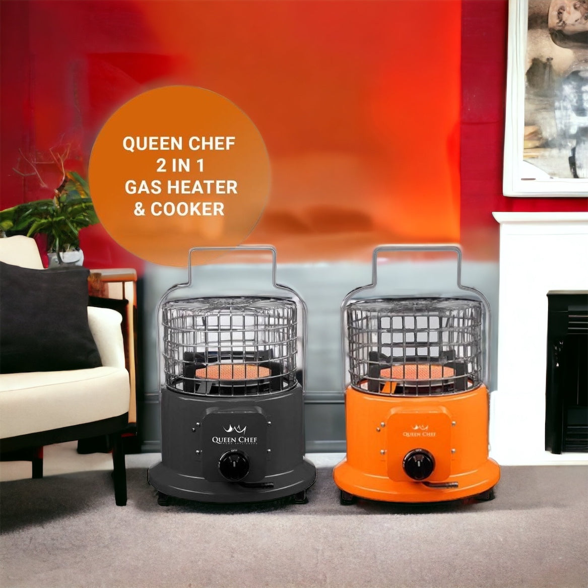 Queen chef gaz cooker