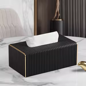 Leather Tissue Box