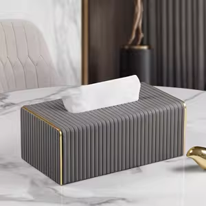 Leather Tissue Box