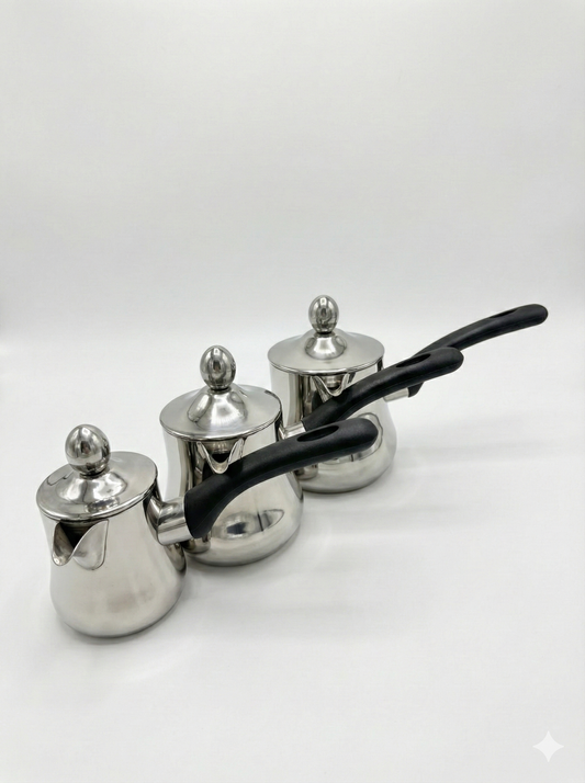 Gebe stainless steel coffee warmer set