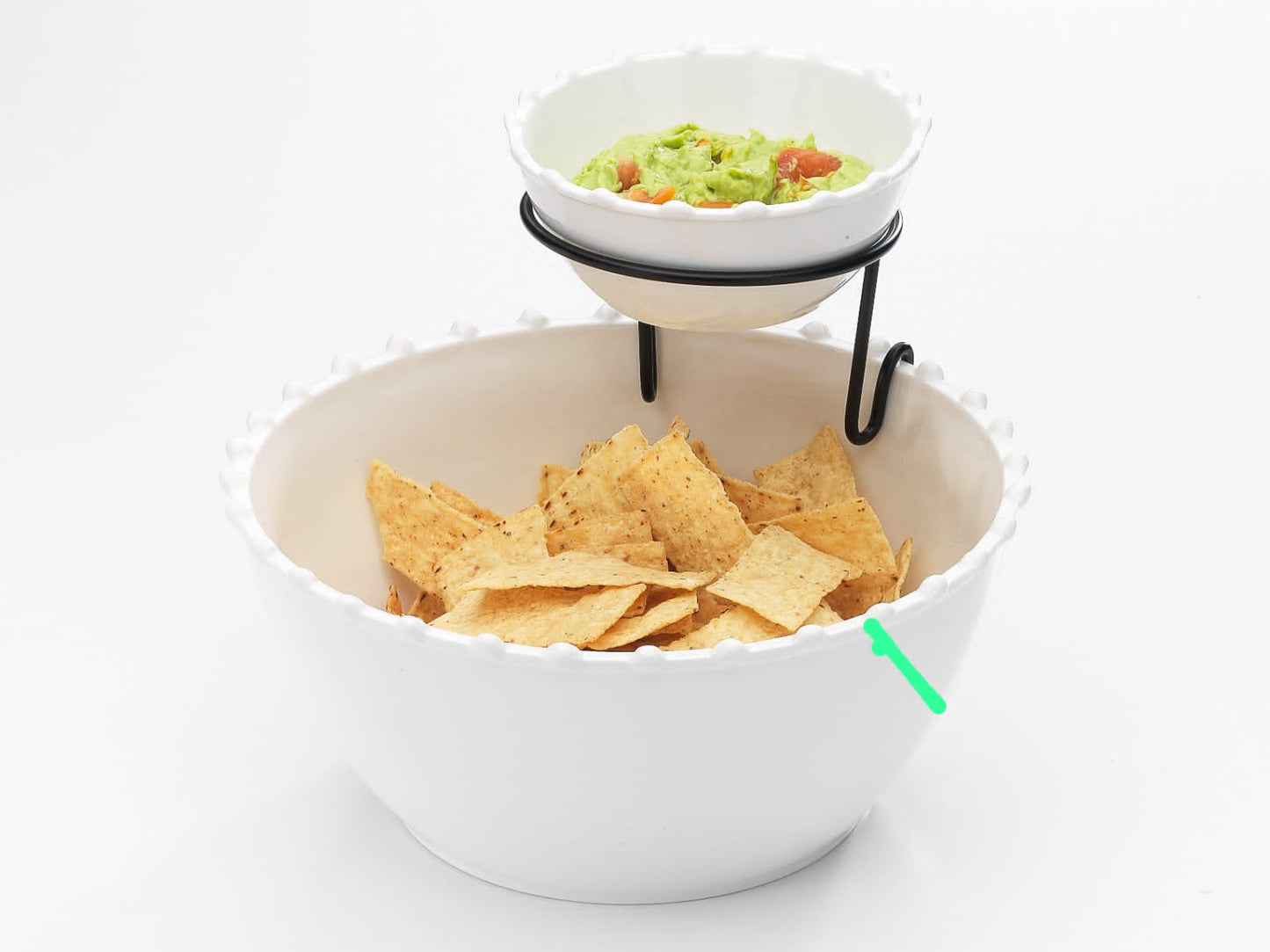Symphony pearl gourmet chip & dip set 3 pcs