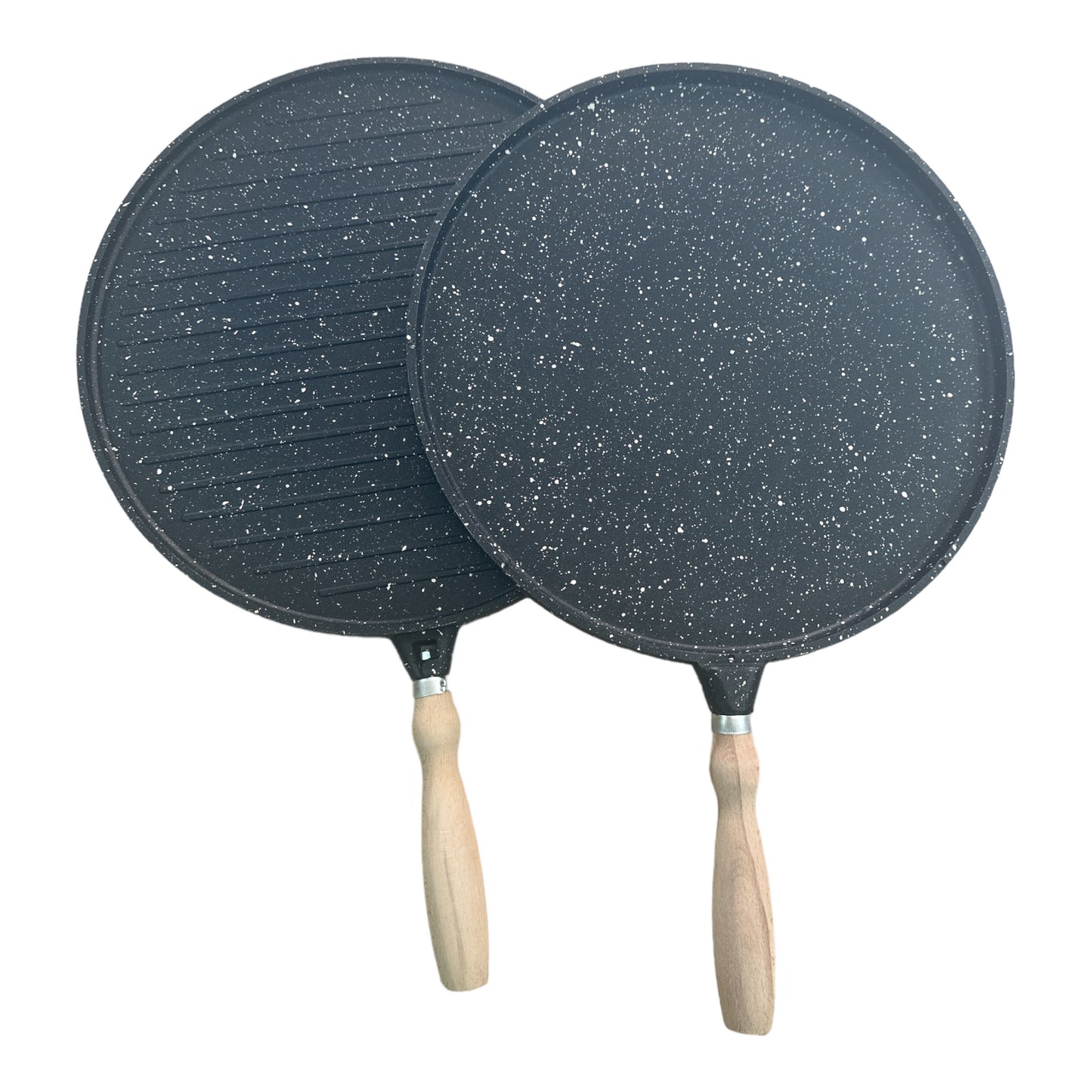 Double Sided Non-stick grill / crepe pan - 36 cm