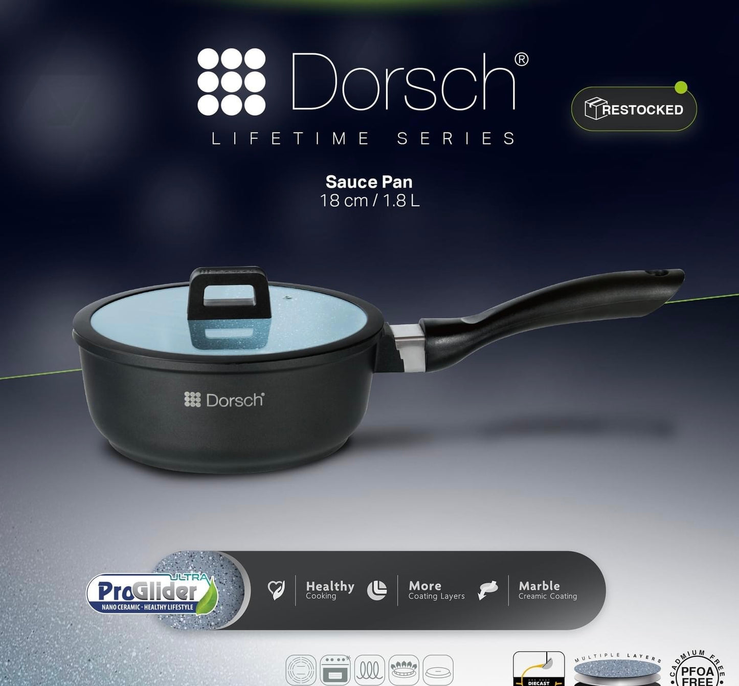 Dorsch Sauce Pan 18cm