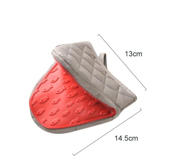 Silicone Cotton oven mitt insulatipon Gloves
