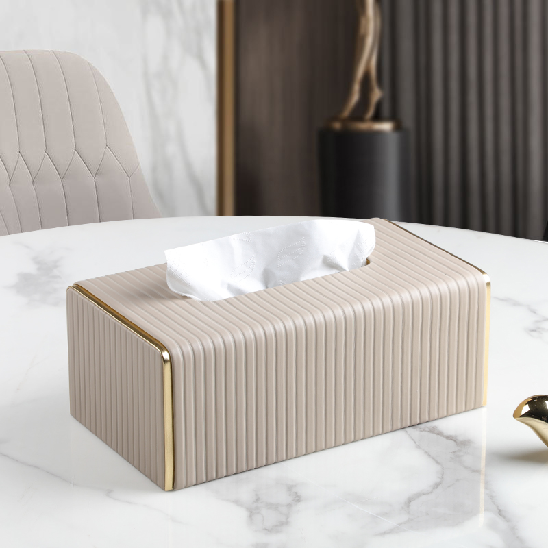 Leather Tissue Box