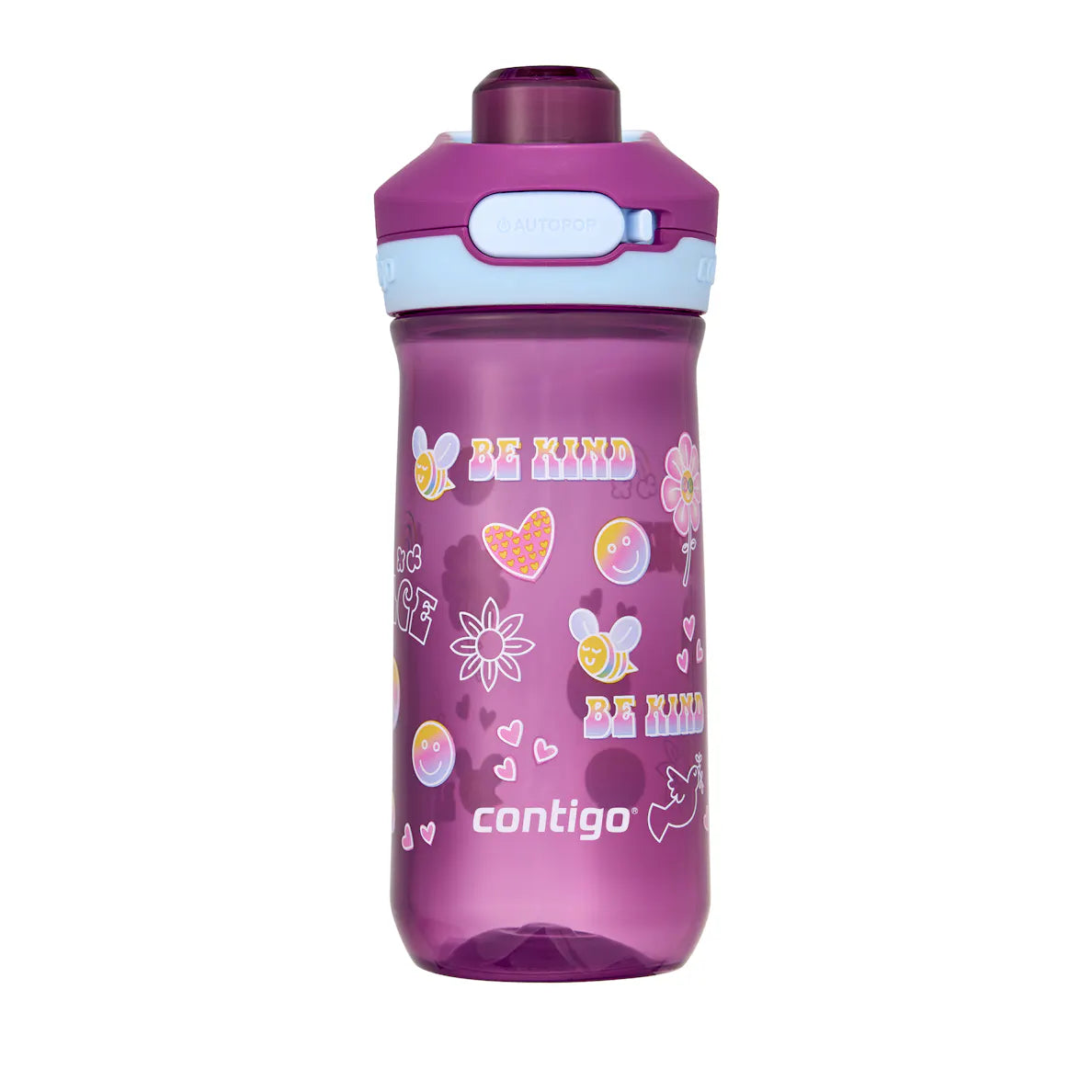 Contigo Jessie AUTOPOP Kids Water Bottle, 420 ml