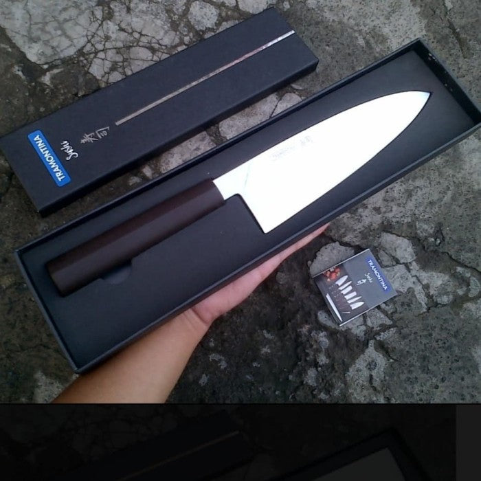 Tramontina 8″ (20CM) SUSHI KNIFE DEBA-SILVER