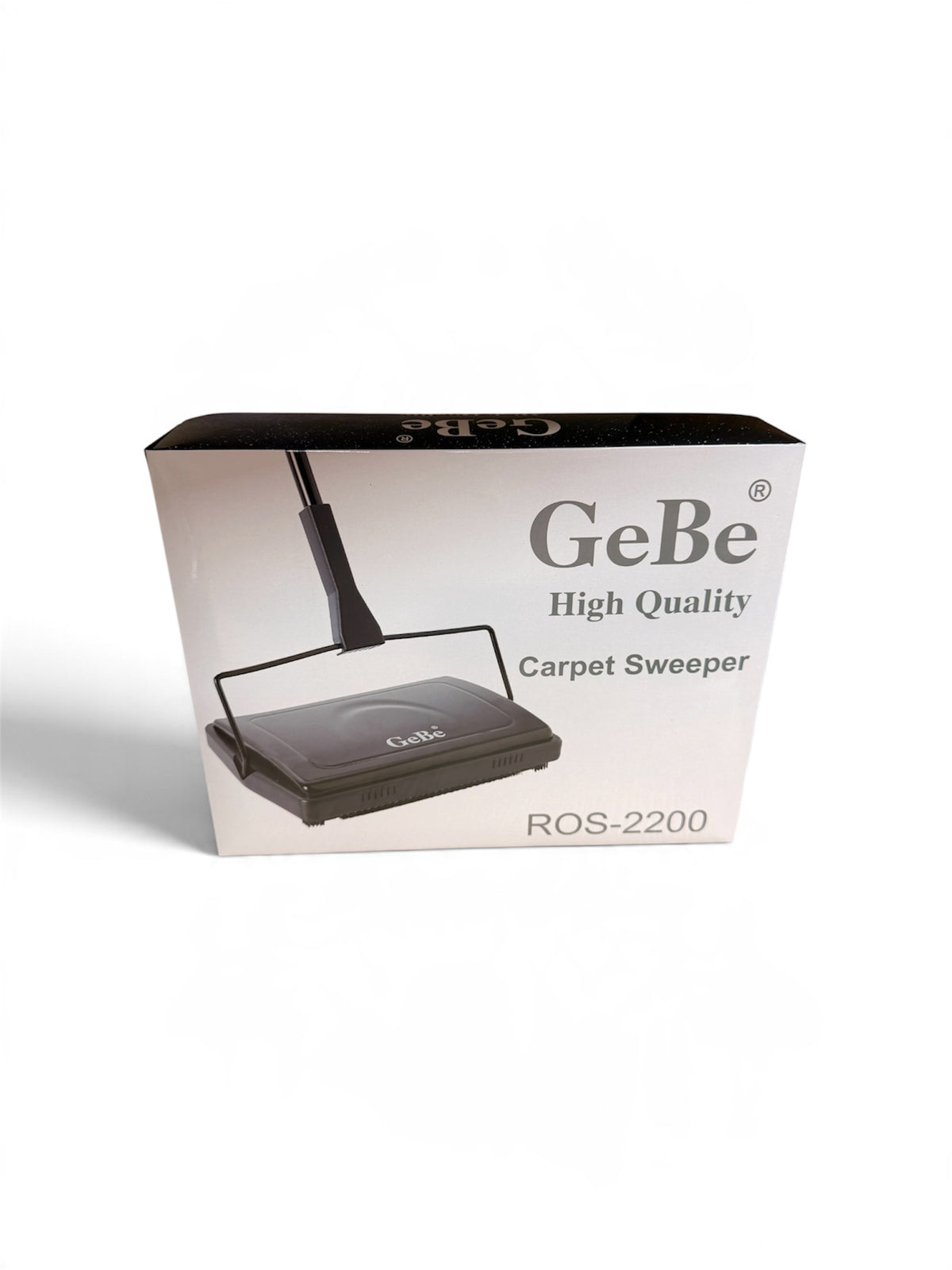 Manual carpet sweeper