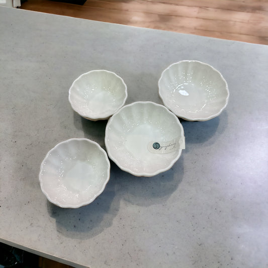 Symphony groove 4 pcs dip bowls