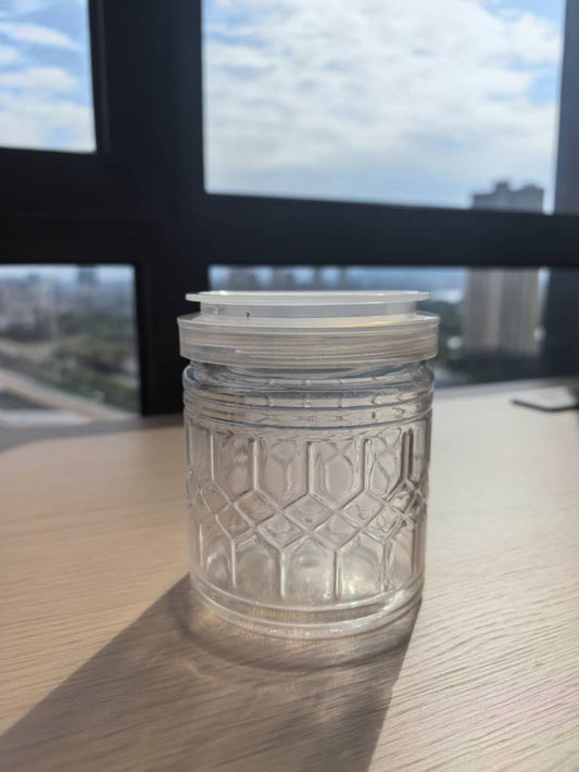 Kitchen plastic jars