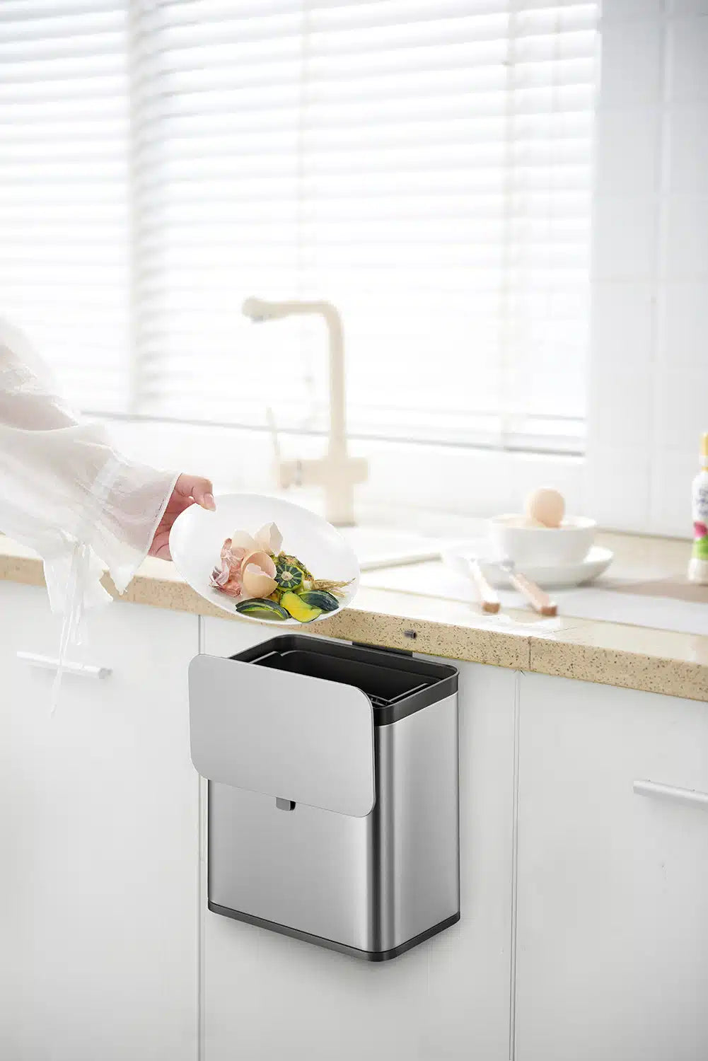 EKo Puro S Food Waste Caddy 7L Matt s/s