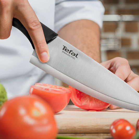 Tefal - Stainless steel knife chef COMFORT 20 cm