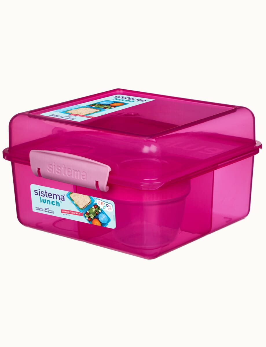 Sistema 2L LUNCH CUBE MAX WITH YOGURT POT