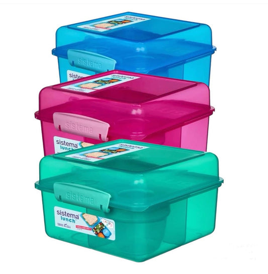 Sistema 2L LUNCH CUBE MAX WITH YOGURT POT