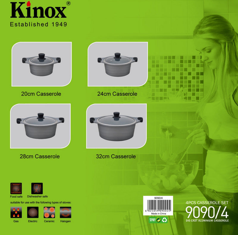 Kinox Casseroles - 4 pcs set