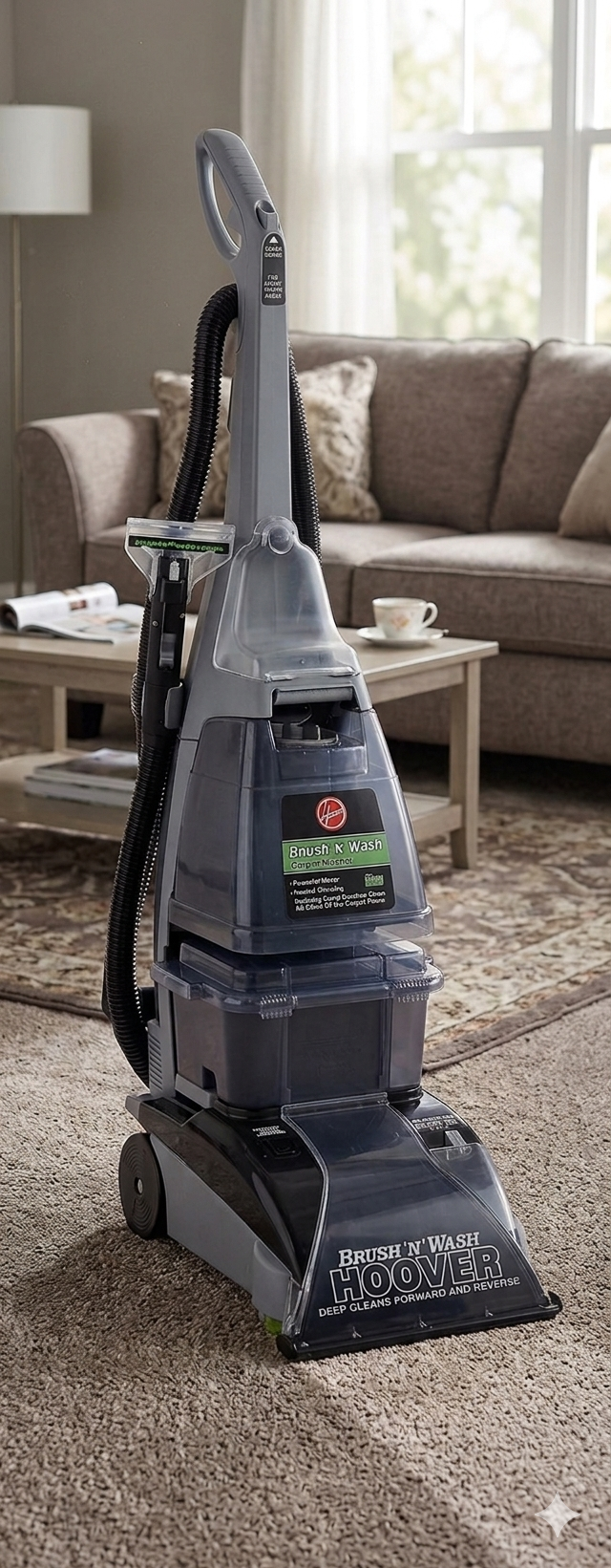 Hoover Brush & Wash Carpet washer