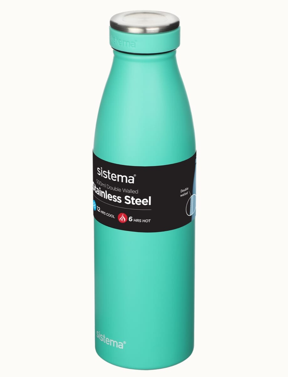 Sistema 500 ml Leak-Proof Reusable Water Bottle
