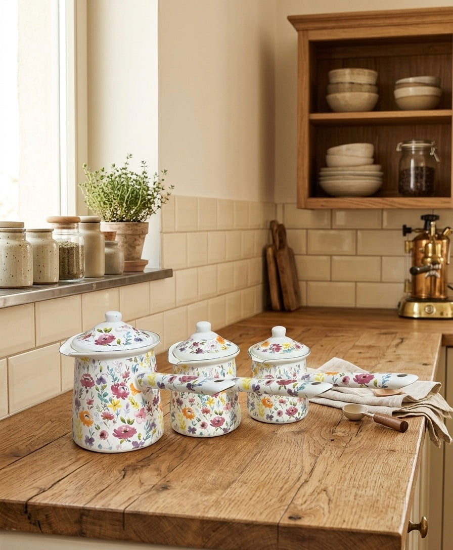Floral Rakwa Set 3 pcs