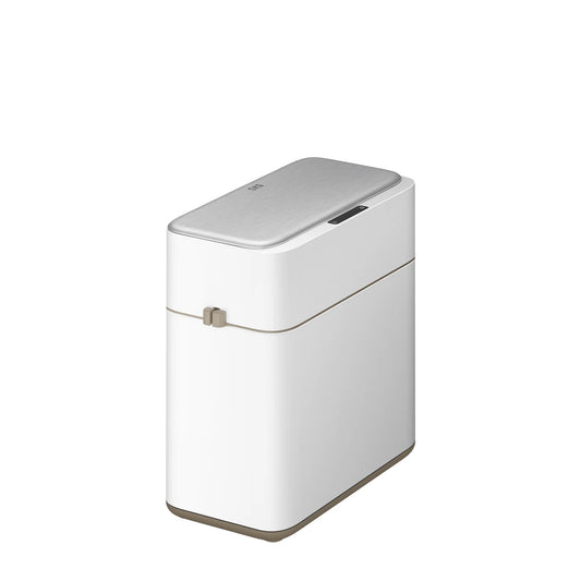 Bono Sensor Bathroom Trash Can with Lid - 8L-White