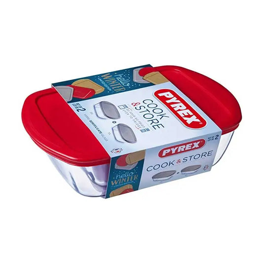 Pyrex Roaster Dish 913S340 – Set of 2 pcs